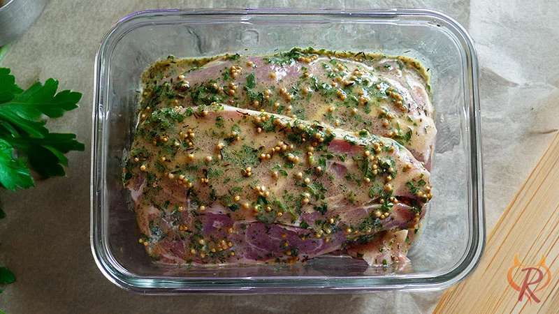 Senfmarinade mit Bier