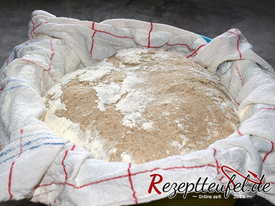 Der Teig ist gegangen