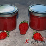 Fruchtaufstrich aus Erdbeeren