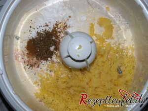 Alle Zutaten in der Schüssel