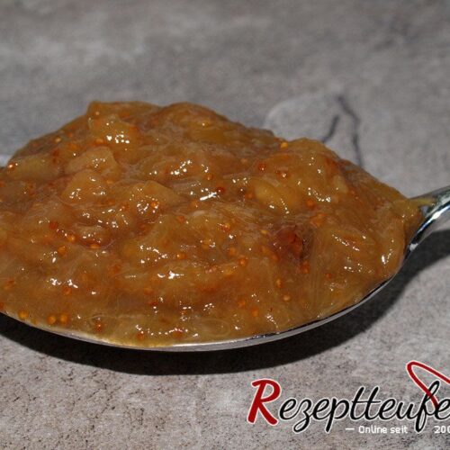 Rhabarber-Feigen Chutney