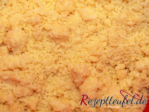 Der krümelige Streuselteig