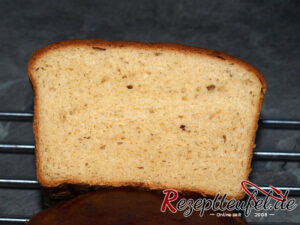 Das aufgeschnitte Buttertoast