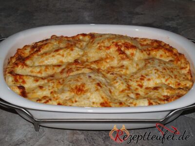 Lasagene frisch aus dem Ofen