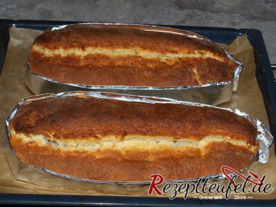 Die gebackenen Stollen