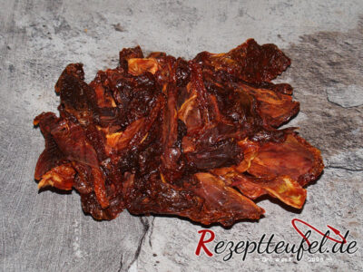 Getrocknete Tomaten (selbst getrocknet und vakuumiert)