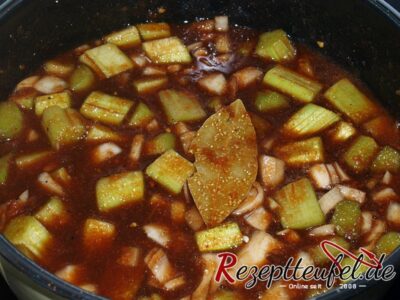 Alle Zutaten im Topf