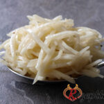 Kohlrabisalat mit Senfvinaigrette