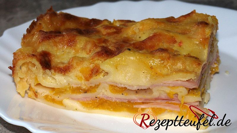 Kürbislasagne