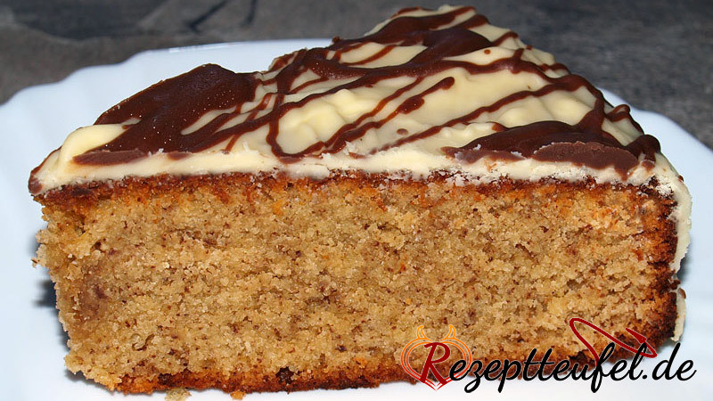 Mandelkuchen mit Schokolade