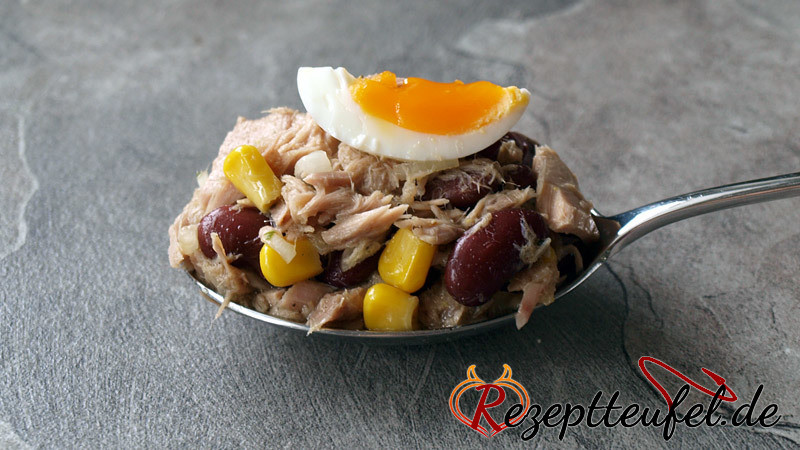 Thunfischsalat mit Ei