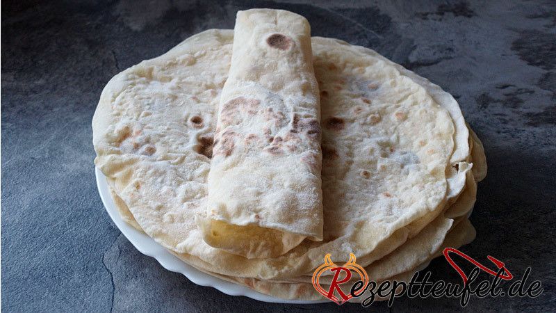 Tortillas – Tortilla-Wrap – aus Weizenmehl