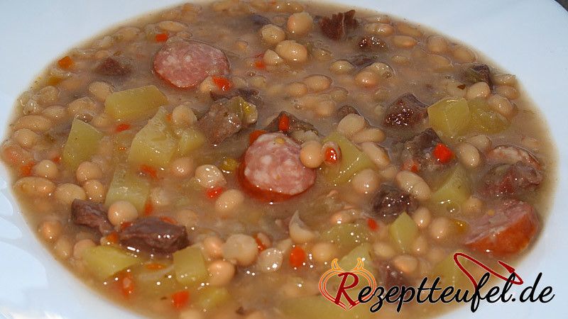Weiße Bohnen Eintopf