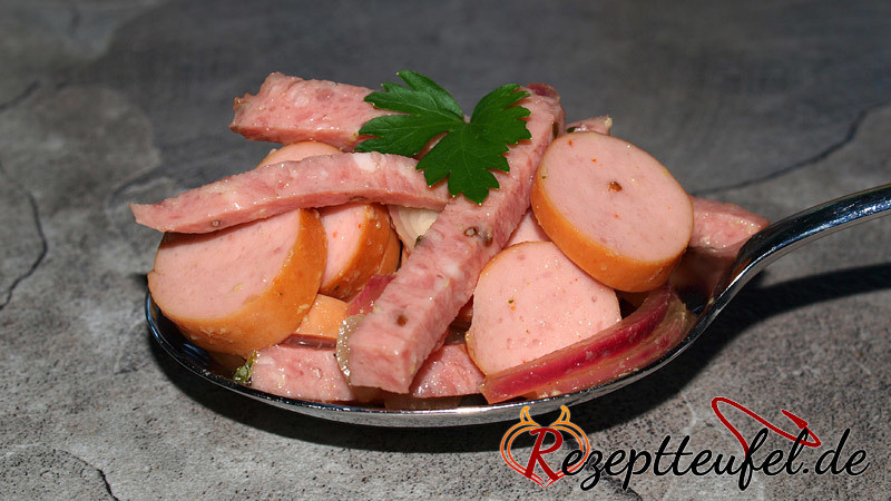 Zweierlei Wurstsalat