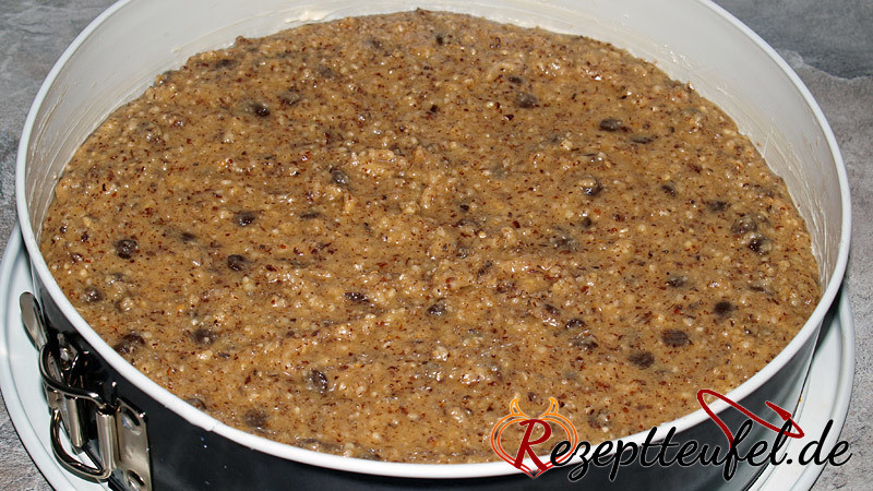 Kuchenteig in der Springform