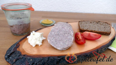 Bratwurst fränkische Art im Glas