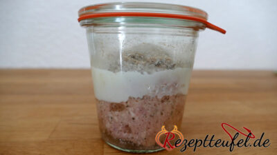 Fertig gegarte Wurst