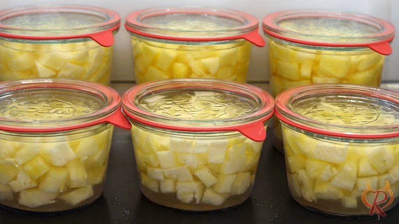 Ananas einkochen
