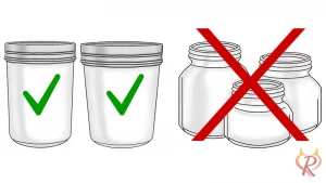 Sturzgläser sind für Kuchen und Brot geeignet.