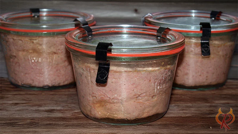 Bild zum Rezept für Fleischkäse im Glas eingemacht