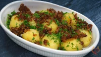 Bild zum Rezept "Gehopste Kartoffeln"