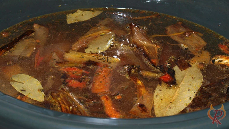 Alle Zutaten im Slow Cooker