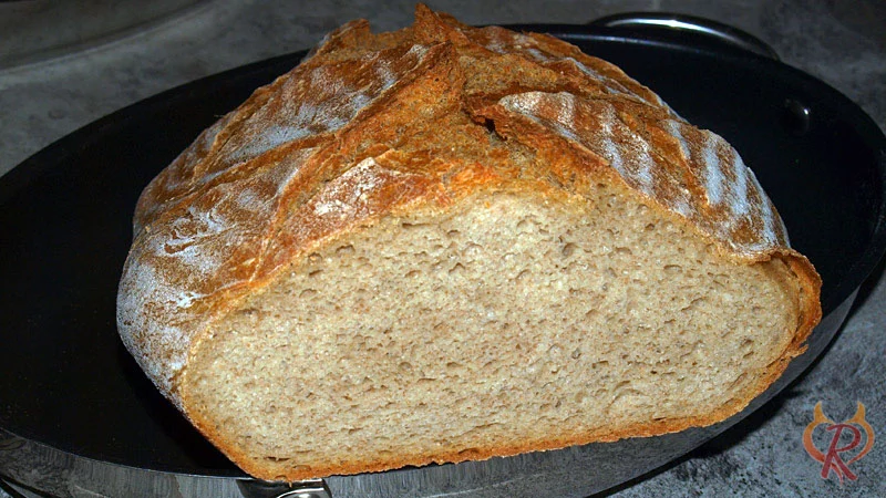 Kartoffelbreibrot mit Lievito Madre (Topfbrot)