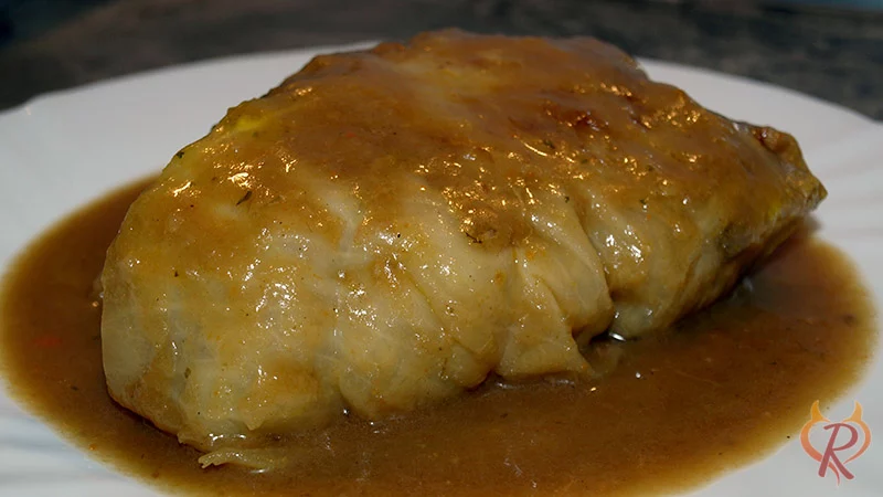 Bild zum Rezept für geschmorte Kohlrouladen