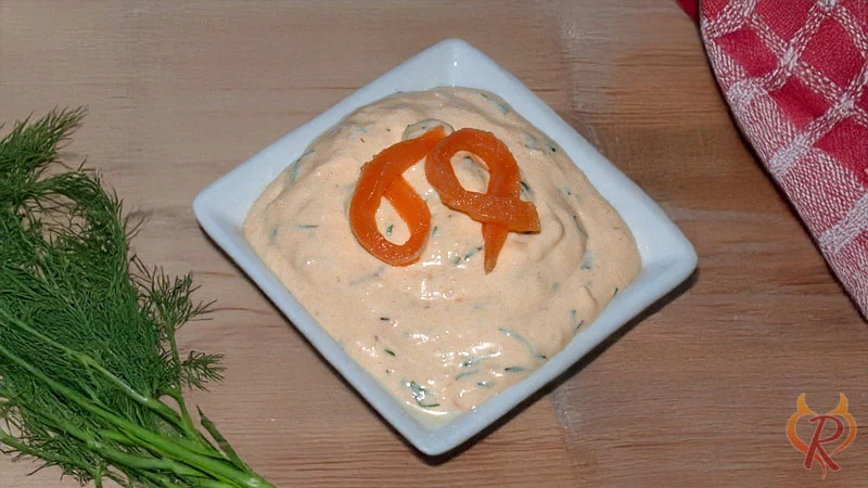 Lachscreme vom geräucherten Lachs