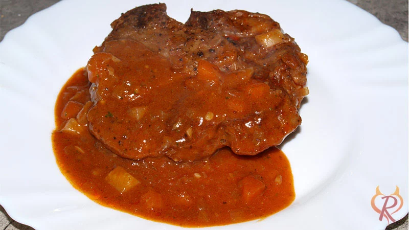 Ossobuco von der Kalbsbeinscheibe