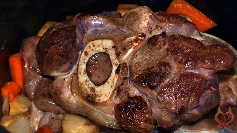 Die angeröstete Beinscheibe