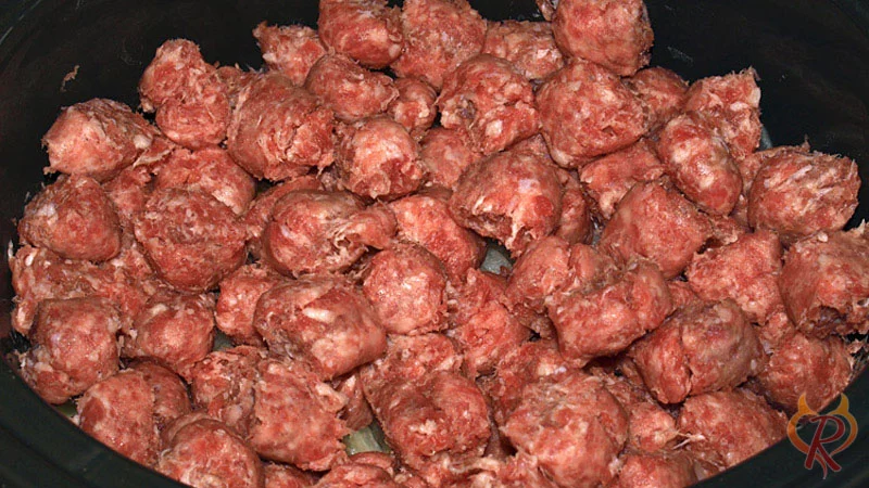 Jetzt die zerrupfte Bratwurst