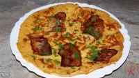 Bild zum Rezept für Speck-Pfannkuchen mit Käse
